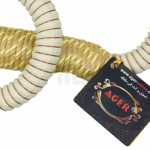 ager-shisha-schlauch-weiss-detail Ager Hose - Shisha Schlauch - Beige