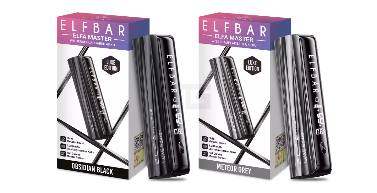 Elfbar - ELFA MASTER - Basisgerät - Meteor Grey (LUXE Edition)