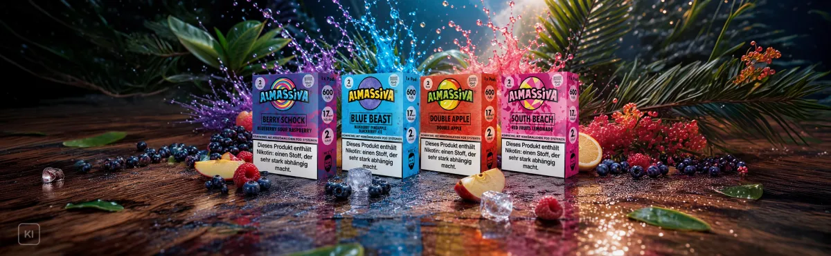 Neu eingetroffen: 4 neue Al Massiva Prefilled Pod Sorten!