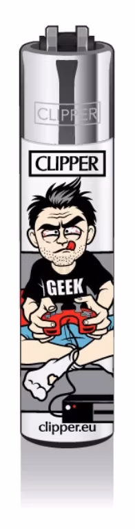 Clipper - Feuerzeug - Couch Potatoes - 1v4 - wiederverwendbar