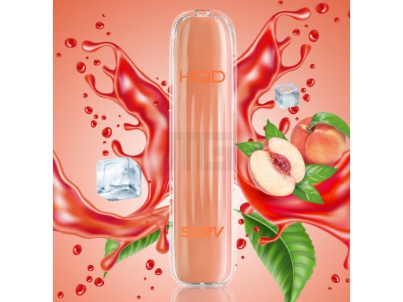 HQD - SURV - Einweg E-Zigarette - Peach Ice - 20mg