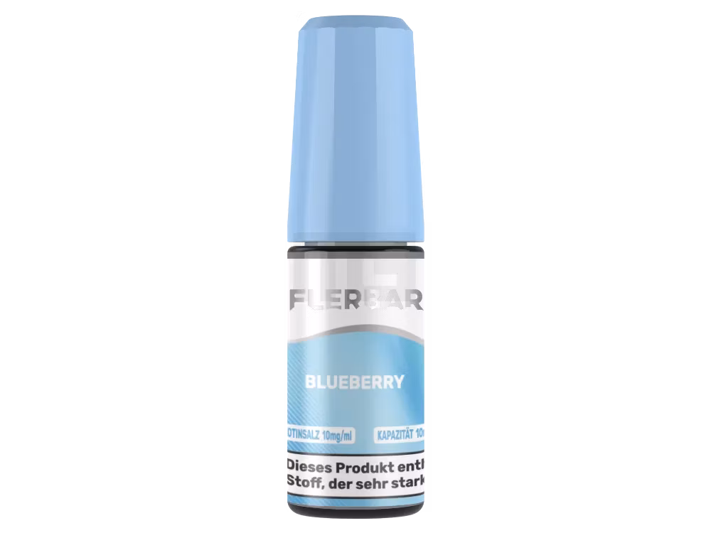 Flerbar - Nikotinsalz Liquid - 10ml - Blueberry - 10mg Flerbar - Nikotinsalz Liquid - 10ml - Blueberry - 10mg