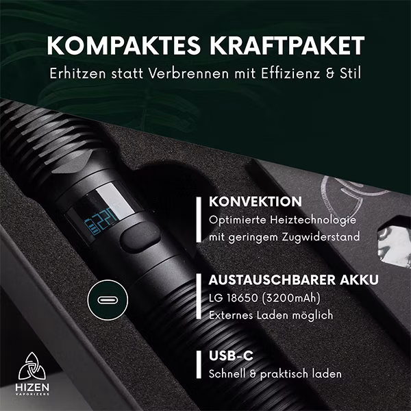 hizen-vaporizer-stilus-pro-konvektion6 Hizen - Vaporizer - Stilus Pro Konvektion