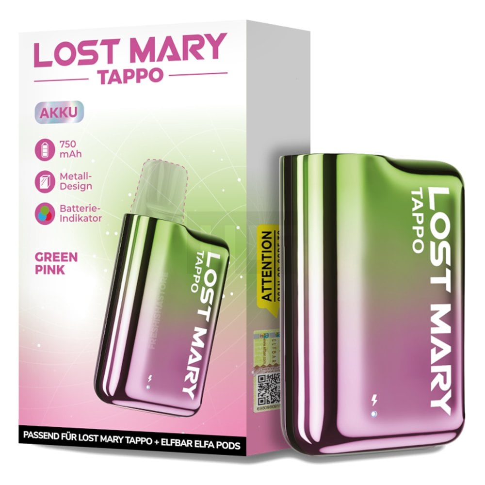 Lost Mary - Tappo - Basisgerät - E-Zigarette - Grün - Pink