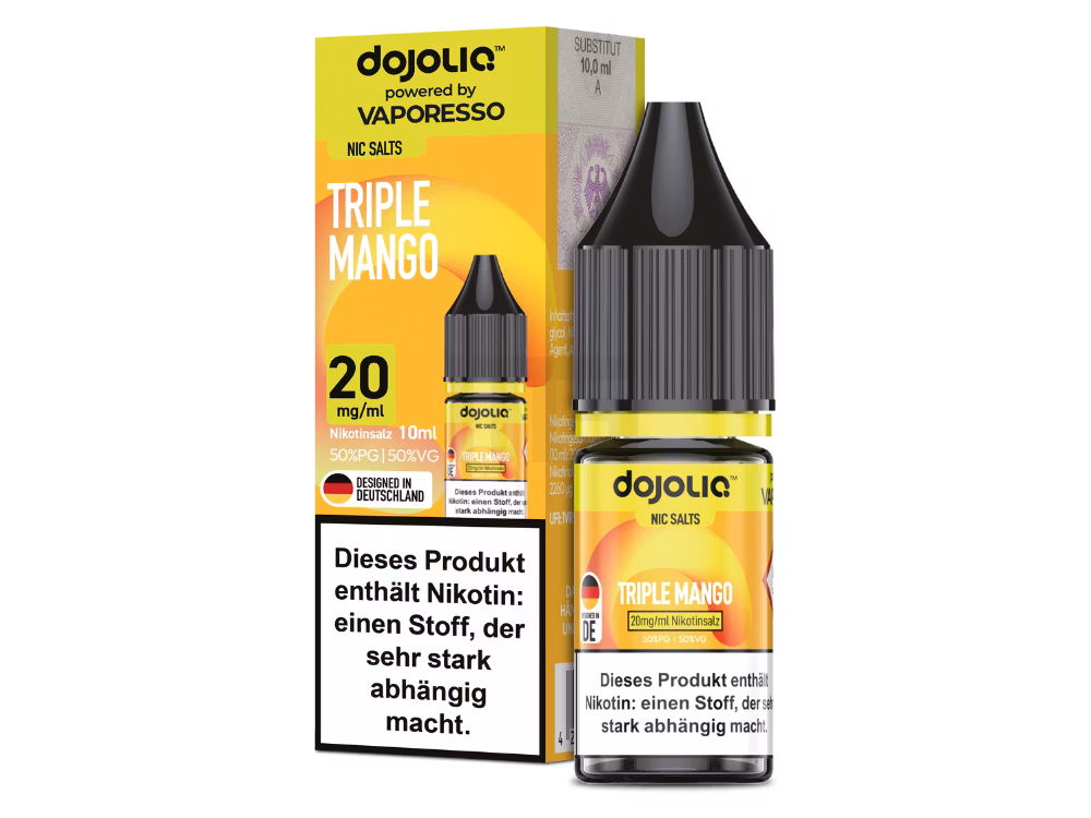 Vaporesso - Dojo - Nikotinsalz-Liquid - 10ml - Triple Mango - 20mg