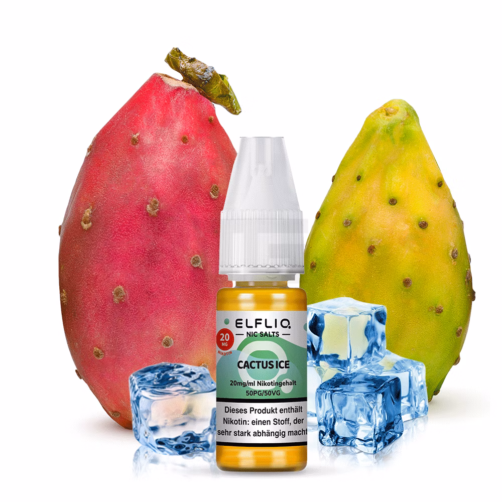 Elfbar - ElfLiq - 10ml - Cactus Ice | Nikotinsalz-Stärke : 20mg