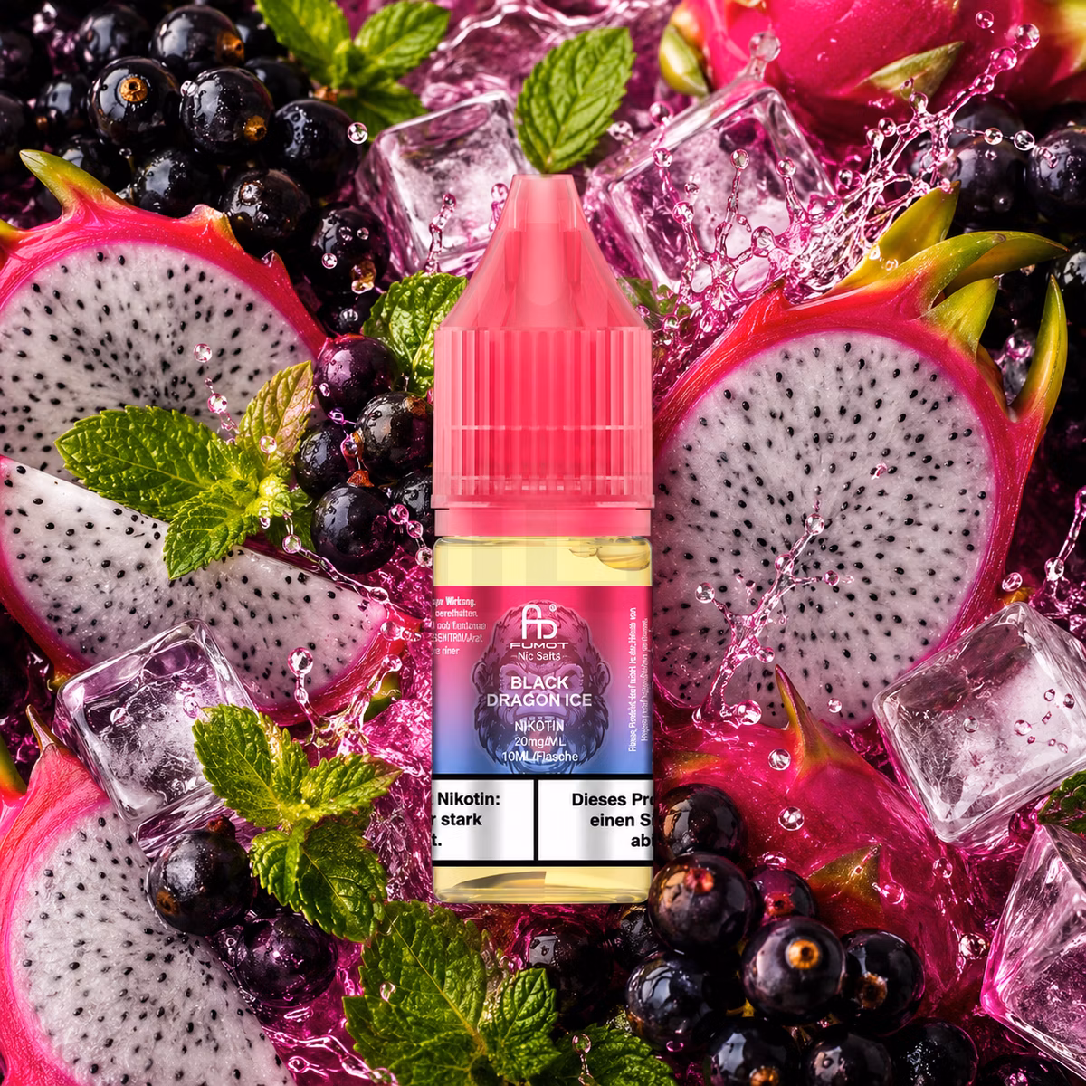 RandM - Tornado - Nikotinsalz-Liquid - 10ml - Black Dragon Ice 20mg