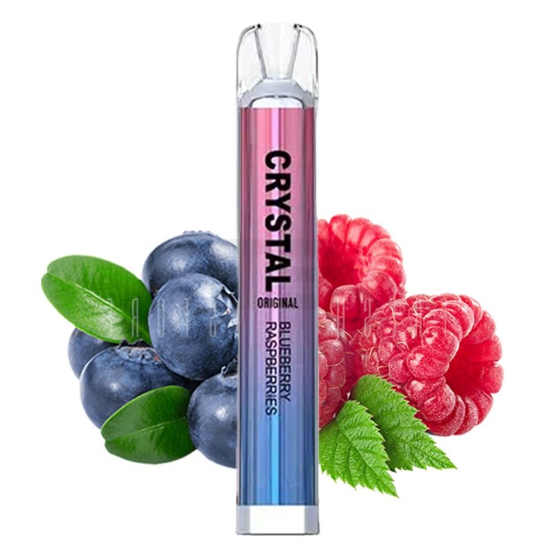 crystal-bar-einweg-blueberry-raspberries Crystal Bar - Einweg E-Zigarette - Blueberry Raspberries