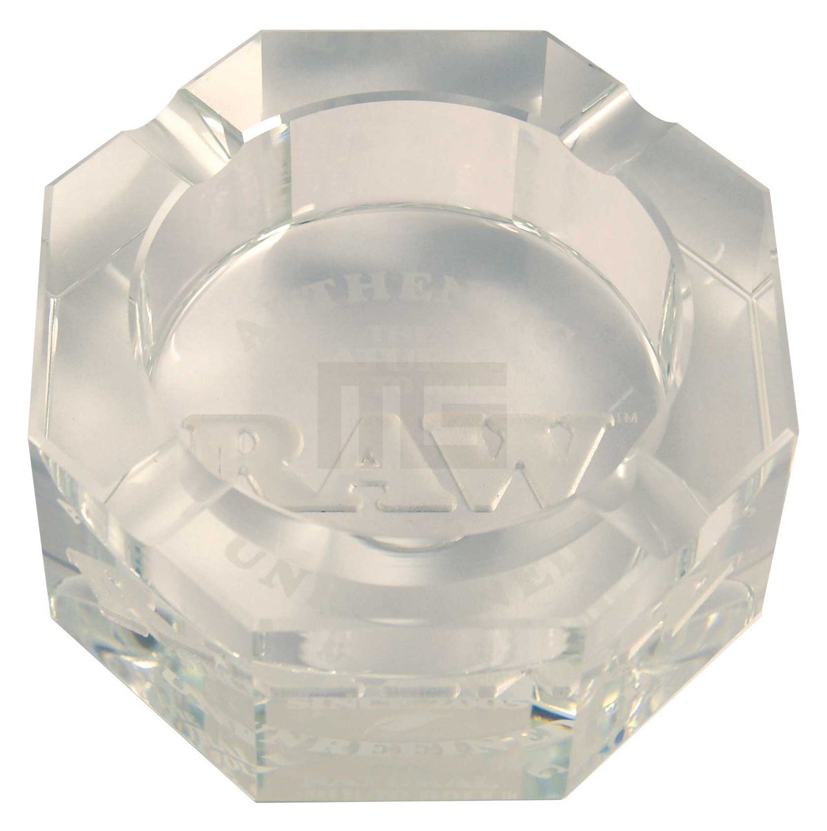 RAW - Crystal - Glas Aschenbecher