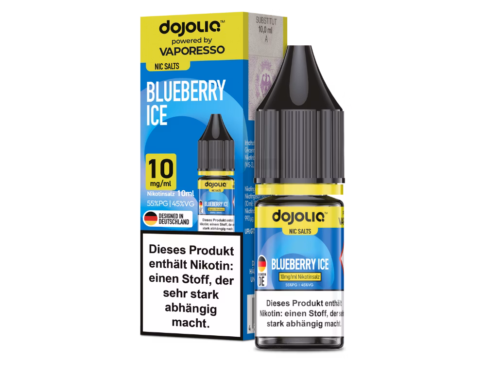 Vaporesso - Dojo - Nikotinsalz-Liquid - 10ml - Blueberry Ice - 10mg
