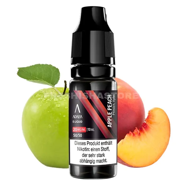 Adalya - Nikotinsalz Liquid - 10ml - Apple Peach - 20mg Adalya - Nikotinsalz Liquid - 10ml - Apple Peach - 20mg