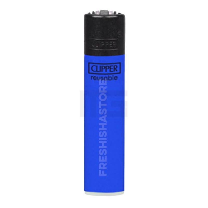 Clipper - Feuerzeug - Solid Branded - Blau - wiederverwendbar