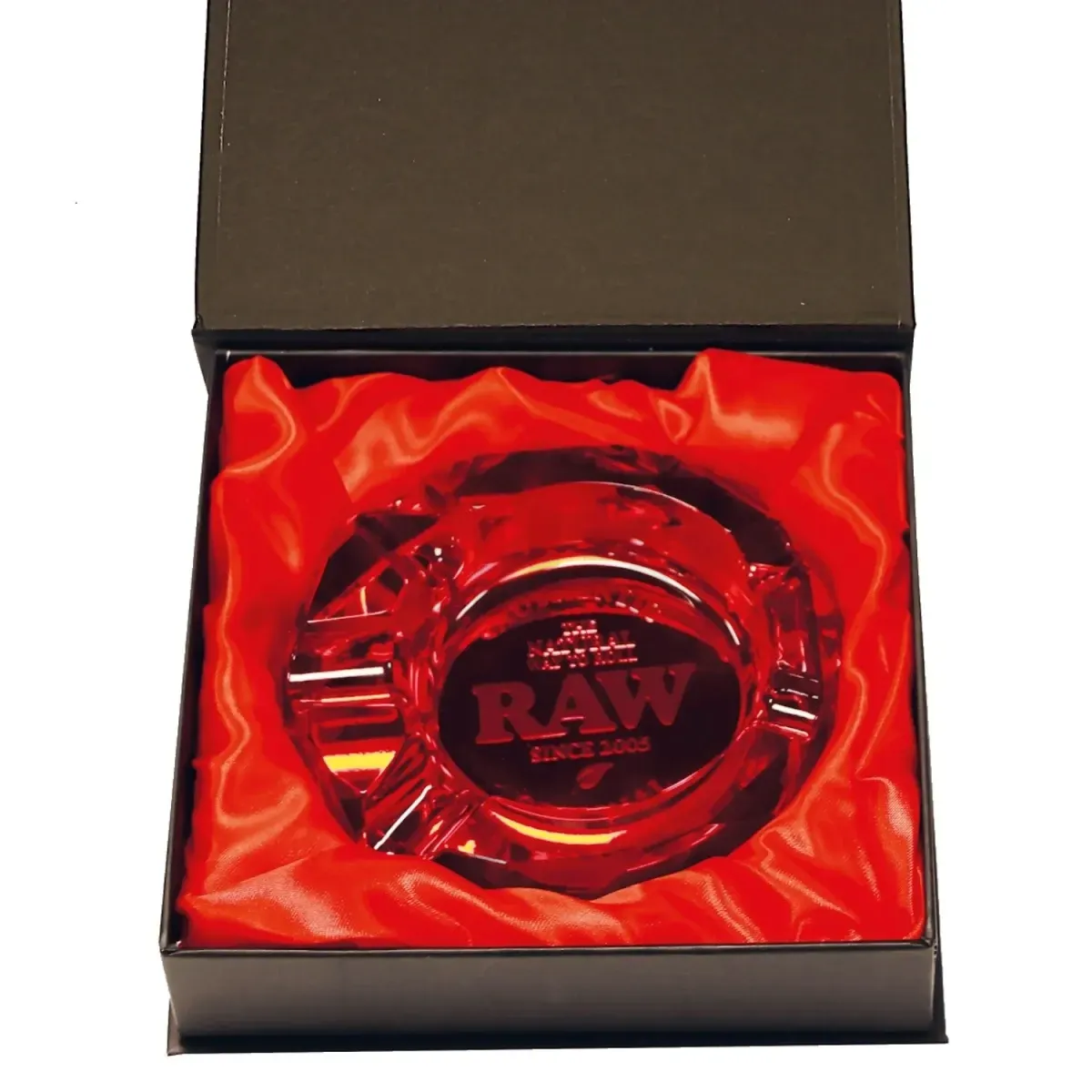 RAW - Ruby Red - Glas Aschenbecher