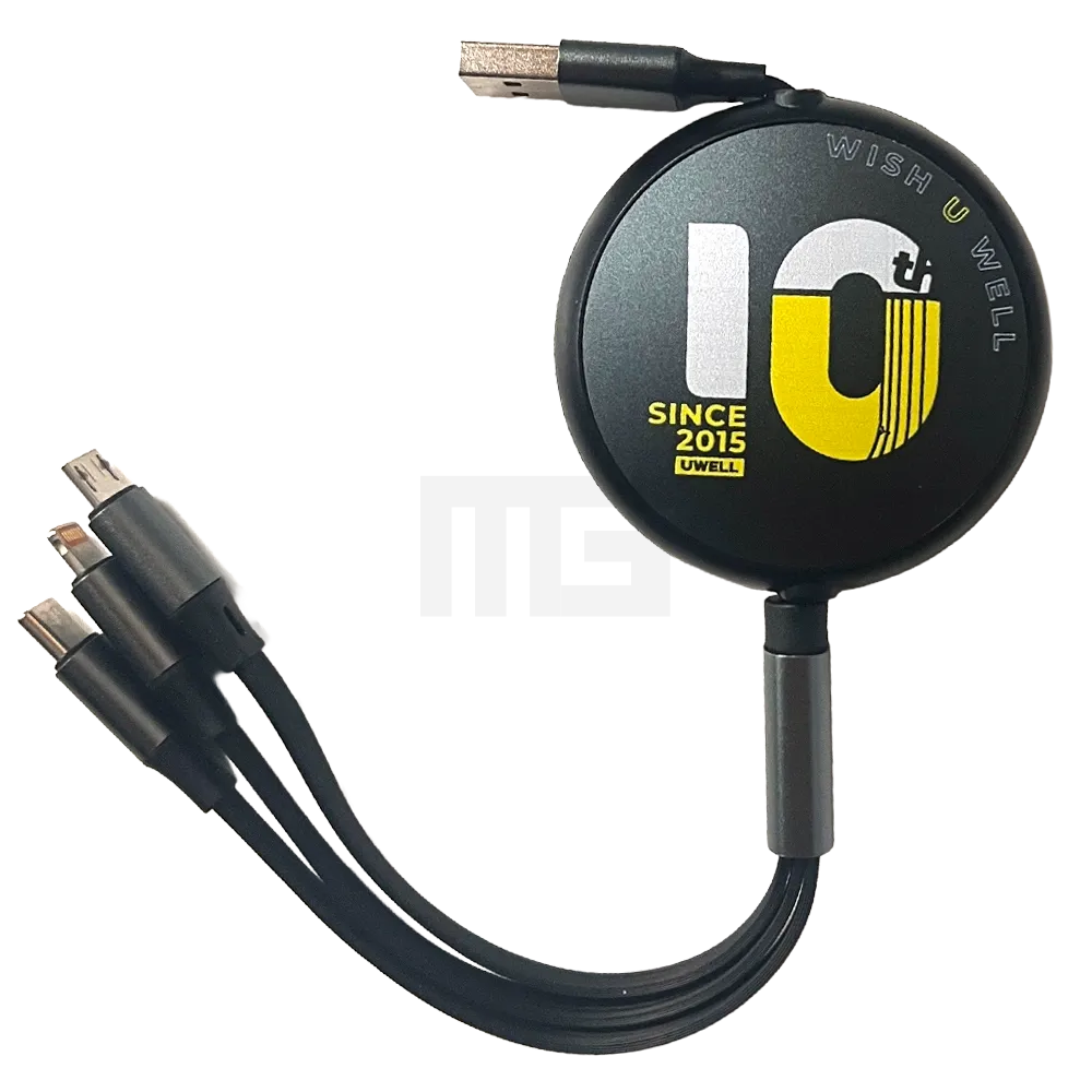 Uwell - 3in1 USB Kabel - Schwarz