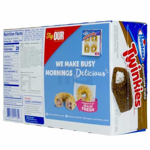 hostess-chocolate-cake-twinkies-links Hostess Twinkies - Chocolate Cake - 10er Pack - 385g