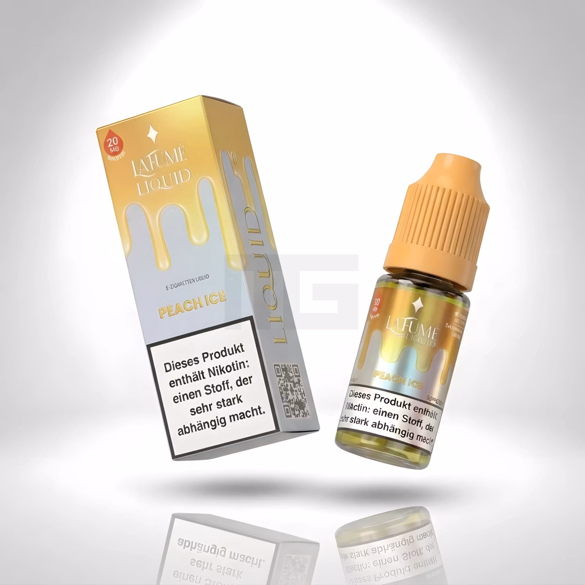 La Fume - Nikotinsalz-Liquid - Peach Ice - 10ml - 20mg