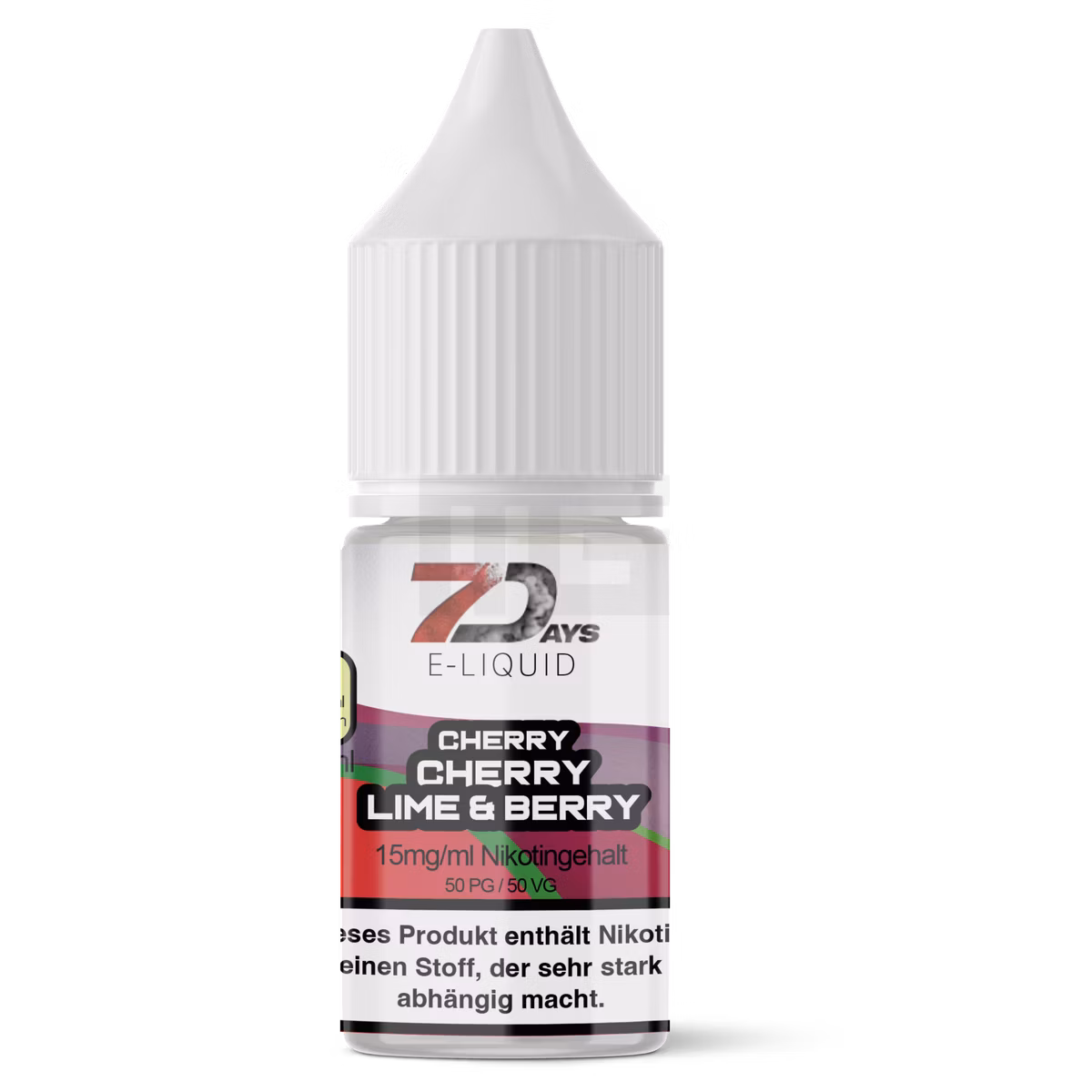 7Days - E-Liquid - 10ml - Cherry Cherry Lime Berry | Nikotinsalz-Stärke : 15mg