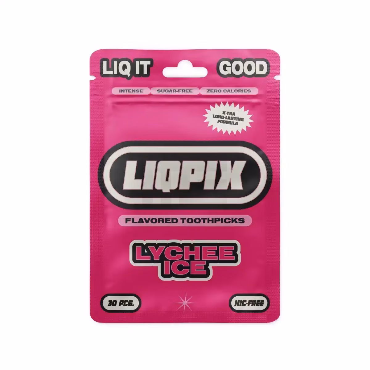 LiqPix Zahnstocher Lychee Ice 30 Stück