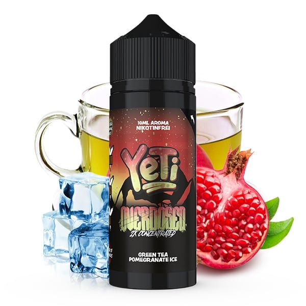 Yeti Overdosed - Green Tea Pomegranate Ice - Aroma - 10ml