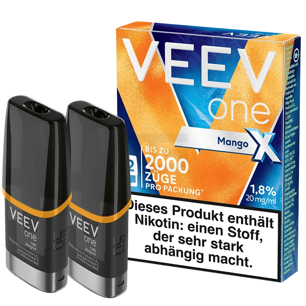 VEEV - ONE - XTRA - Prefilled Pods - 2ml - 20mg - Mango