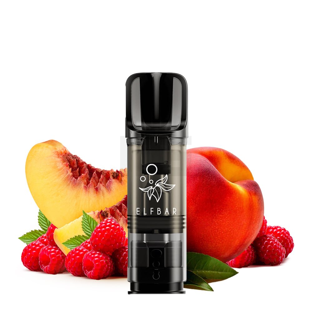 Elfbar - ELFA - Prefilled Pod - 2ml - 2er Pack - Raspberry Peach Elfbar - ELFA - Prefilled Pod - 2ml - 2er Pack - Raspberry Peach
