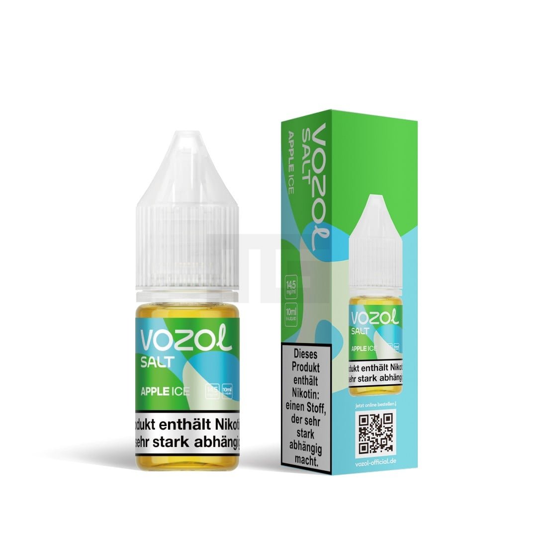Vozol - Nikotinsalz-Liquid - Apple Ice - 10ml - 14,5mg Vozol - Nikotinsalz-Liquid - Apple Ice - 10ml - 14,5mg