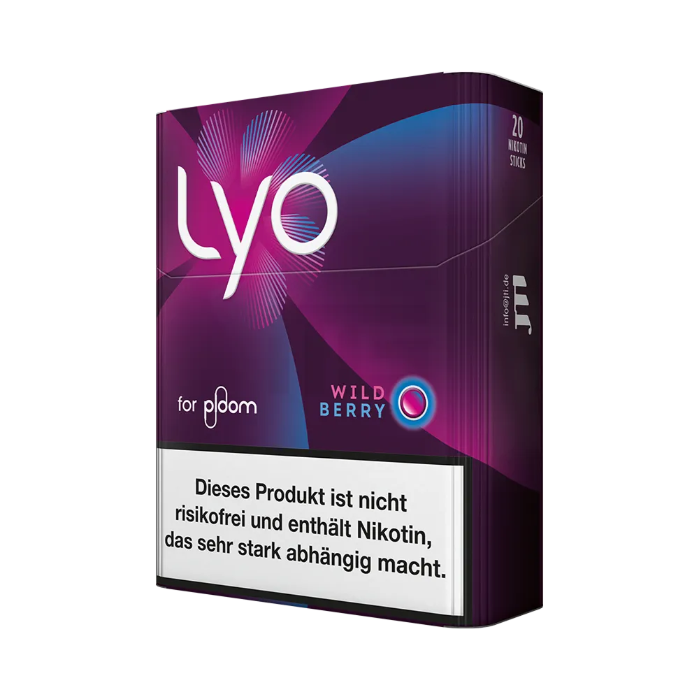 Ploom - LYO - Nikotinsticks - Wild Berry