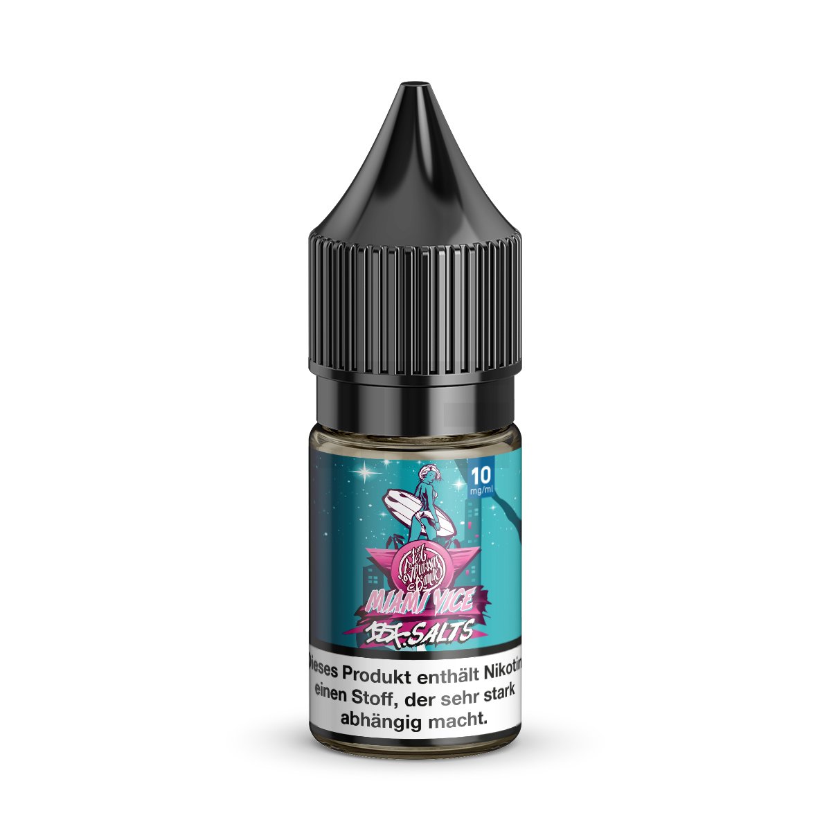 187 Straßenbande - Nikotinsalz-Liquids - 10ml - Miami Vice | Nikotinsalz-Stärke : 10mg | Paketgröße : 1er Packung 187 Straßenbande - Nikotinsalz-Liquids - 10ml - Miami Vice | Nikotinsalz-Stärke : 10mg | Paketgröße : 1er Packung