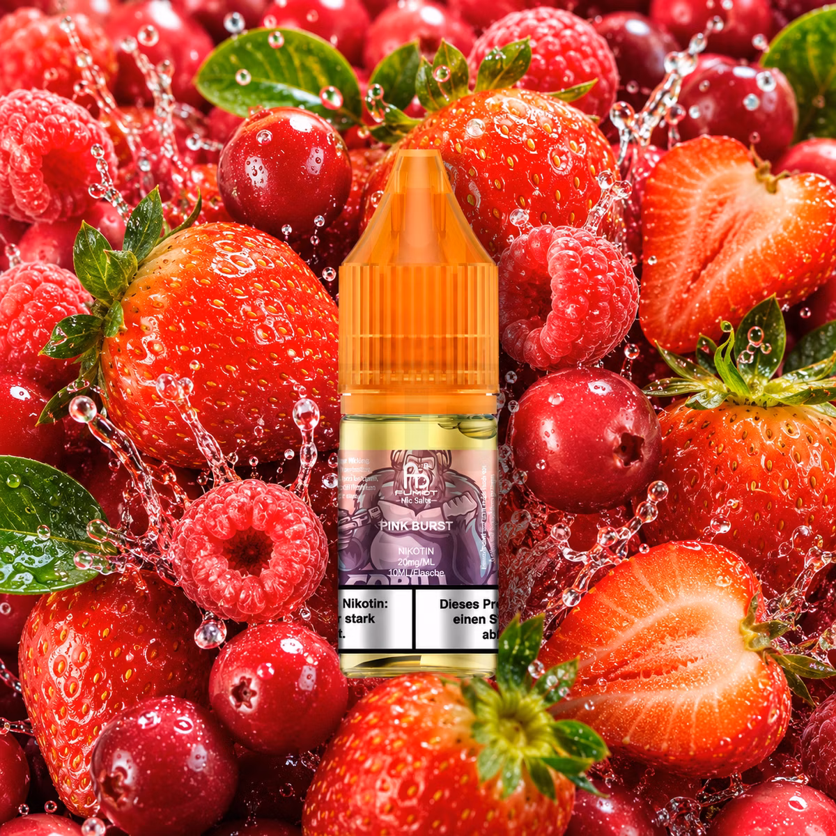 RandM - Tornado - Nikotinsalz-Liquid - 10ml - Pink Burst 20mg