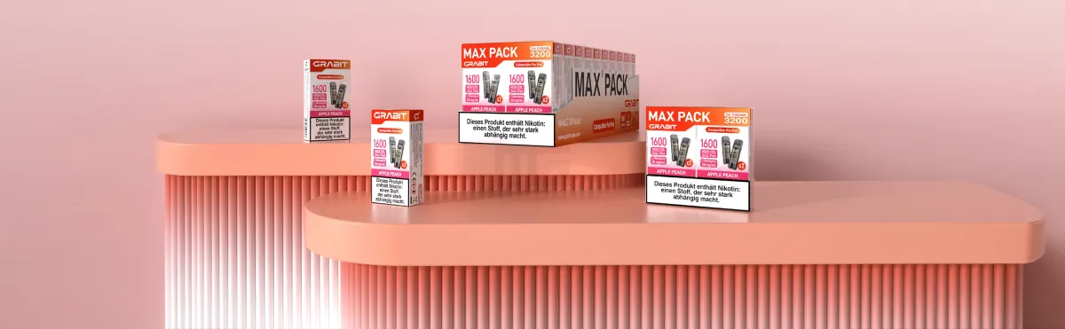GRABIT Pro Max Pack (4er Pack) – Nur 10,99€ | ELFA Kompatibel
