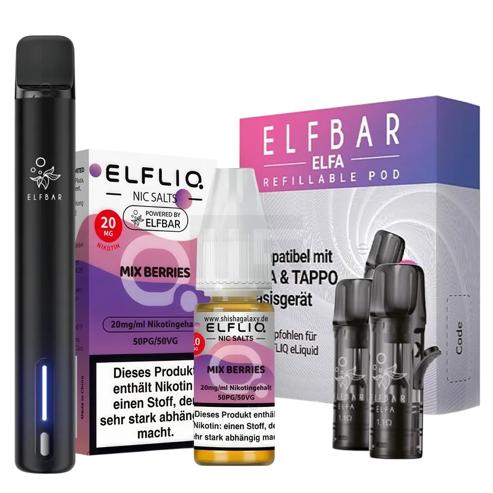 Elfbar Oster Sale - ELFA Turbo + ELFLIQ + Gratis ELFA Leerpods Elfbar Oster Sale - ELFA Turbo + ELFLIQ + Gratis ELFA Leerpods