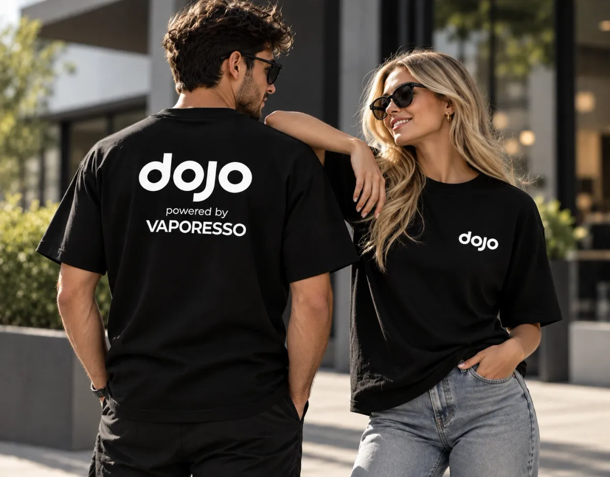 Vaporesso - Dojo - T-Shirt - Schwarz Vaporesso - Dojo - T-Shirt - Schwarz