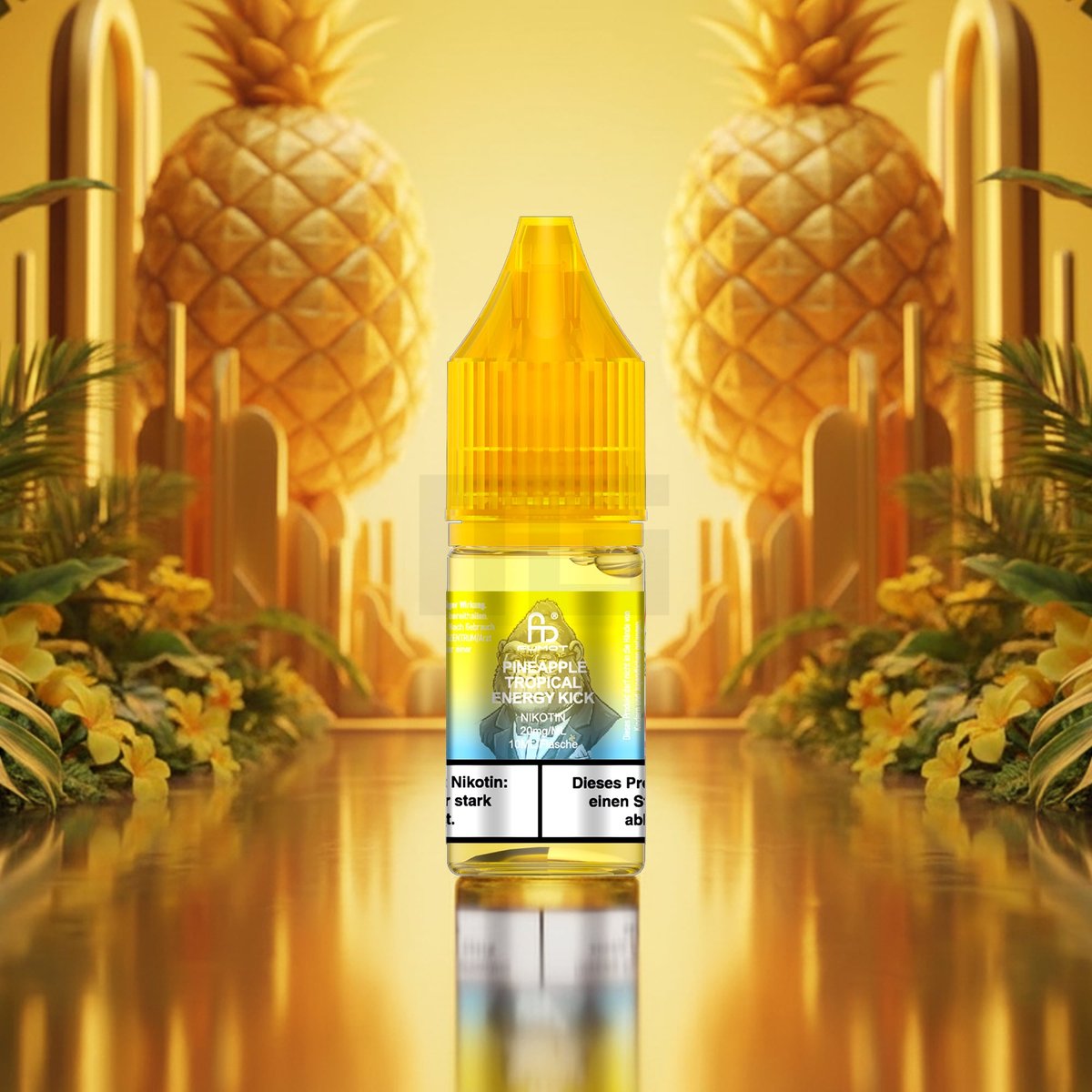 RandM - Tornado - Nikotinsalz-Liquid - 10ml - Pineapple Tropical Energy Kick 20mg