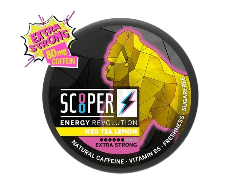 Scooper - Koffein Pouches - Iced Tea Lemon - 80mg
