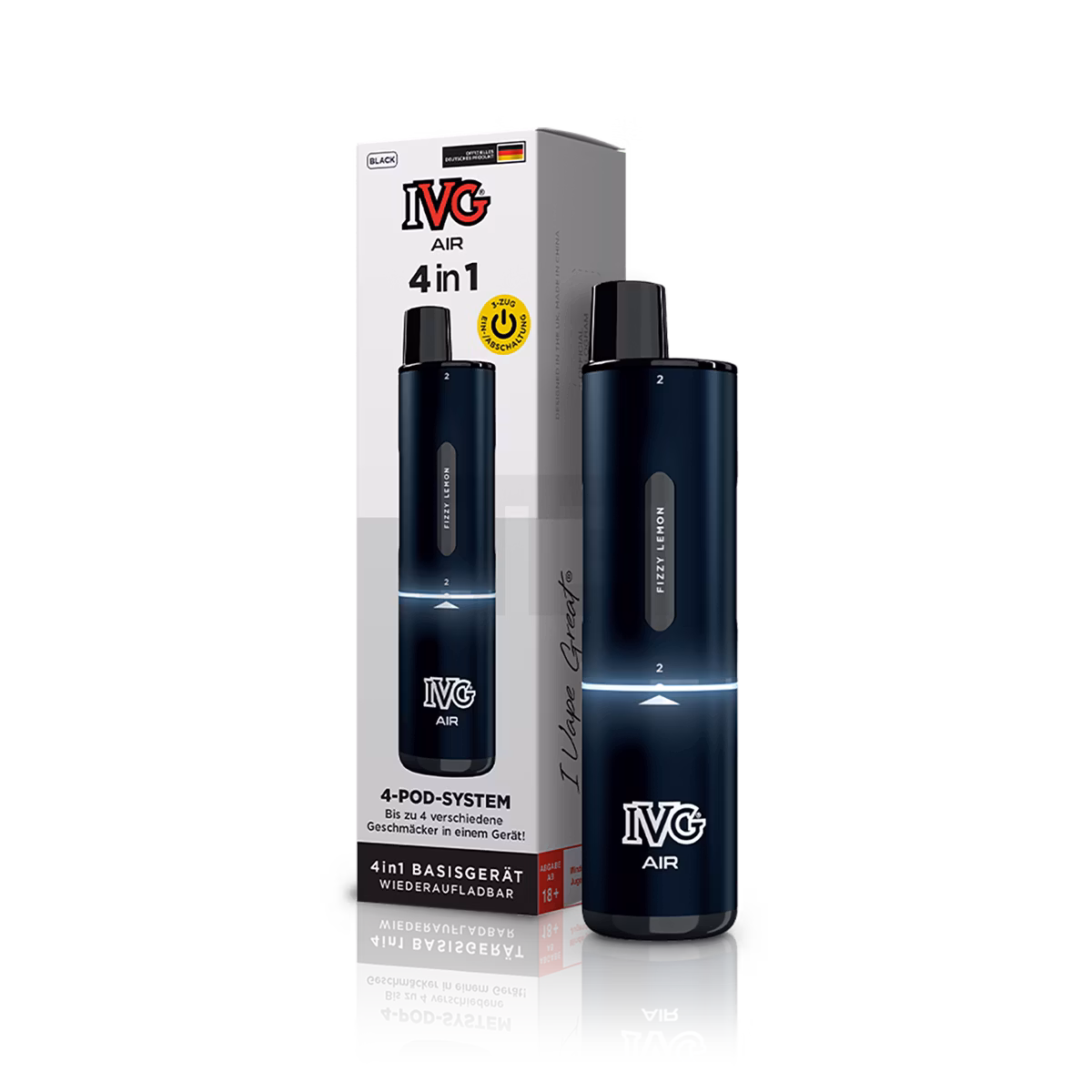 IVG - AIR - 4in1 Basisgerät - Black | Paketgröße : 1er Packung IVG - AIR - 4in1 Basisgerät - Black | Paketgröße : 1er Packung