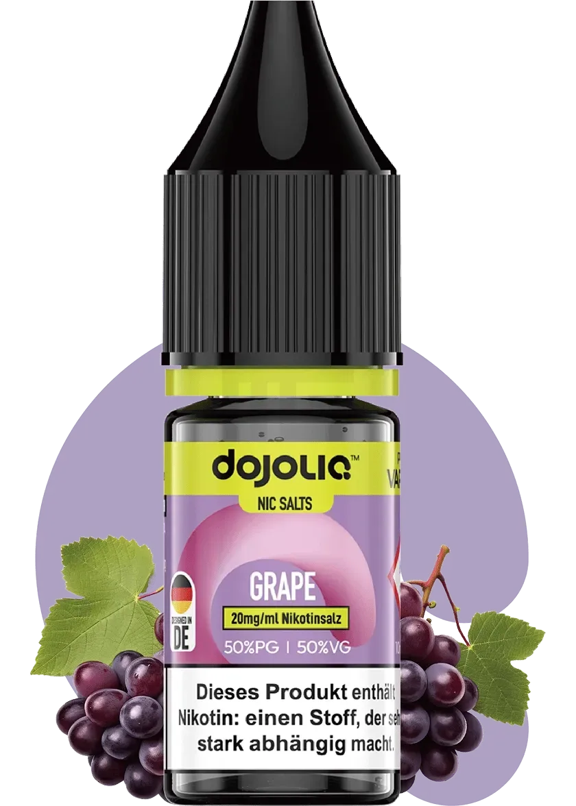 Vaporesso - Dojoliq - Nikotinsalz-Liquid - 10ml - Grape - 10mg