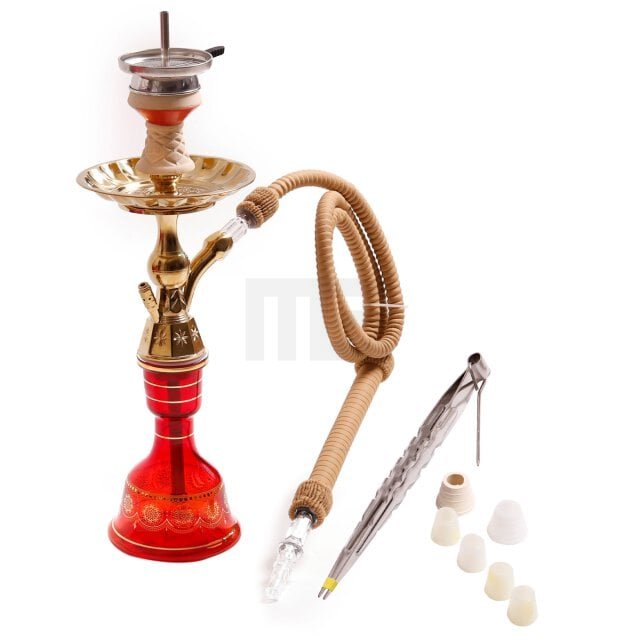 Luna Hookah - Small Tradi - Deep Red