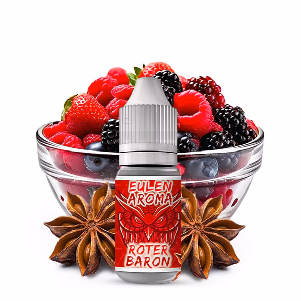 Eulen Aroma - Roter Baron - Aroma - 10ml Eulen Aroma - Roter Baron - Aroma - 10ml