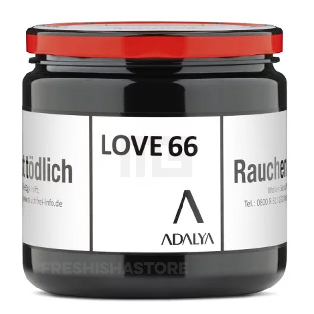 adalya-pfeifentabak-love66-500g Adalya - Pfeifentabak - Love 66 - 500g