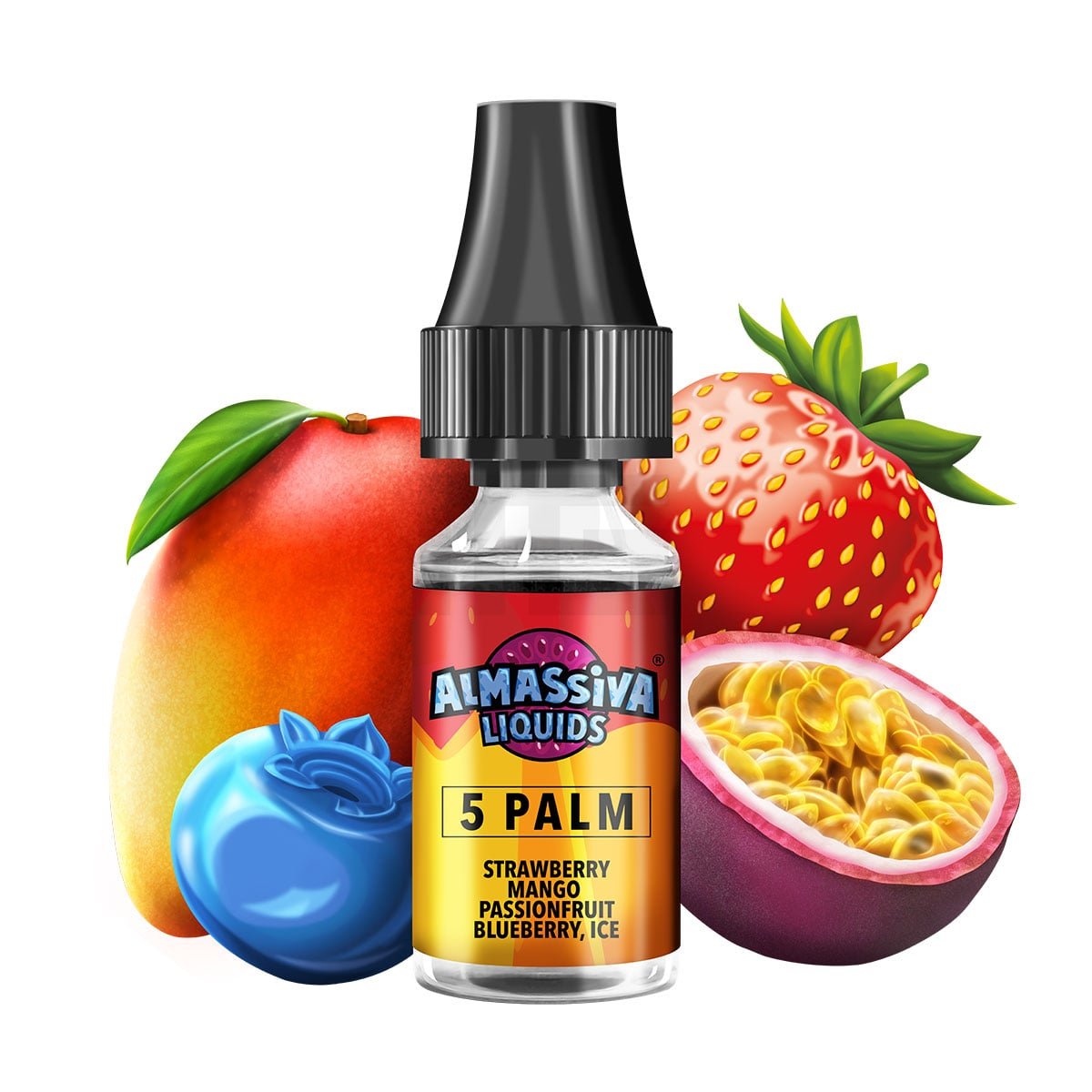 al_massiva_liquid_5_palm_bottle_fruit Al Massiva - 5 Palm - Nikotinsalzliquid - 10ml - 17mg