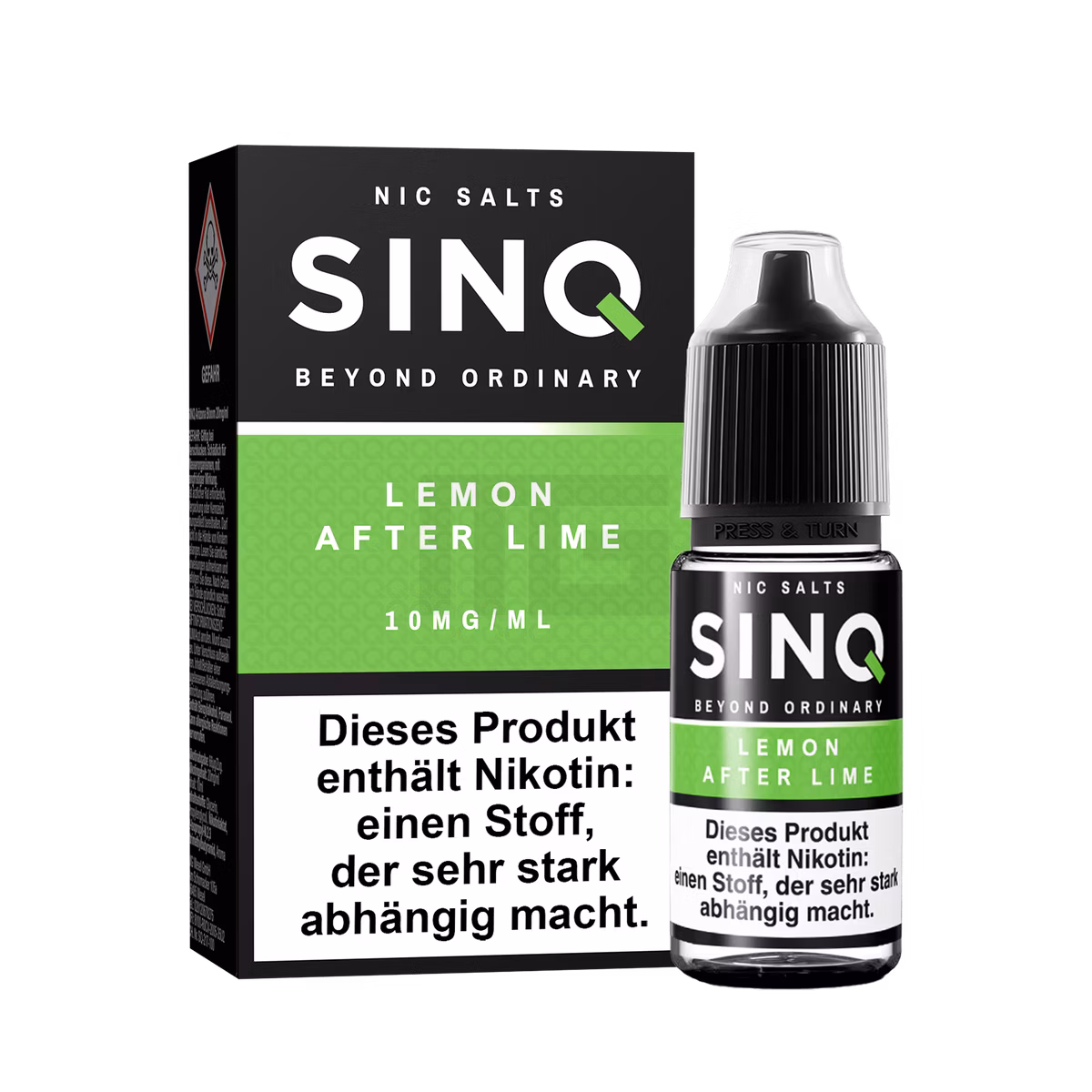 SINQ - Lemon After Lime - Nikotinsalz Liquids - 10ml - 10mg