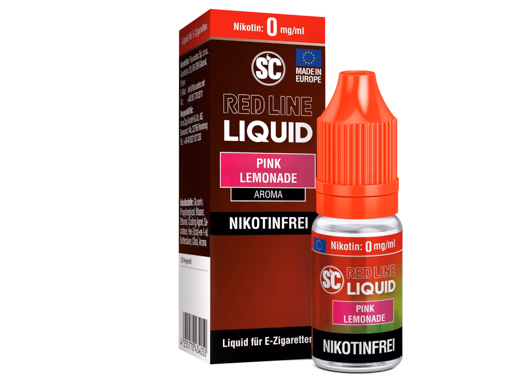 SC Red Line - Nikotinsalzliquid - 10ml - 0mg - Pink Lemonade