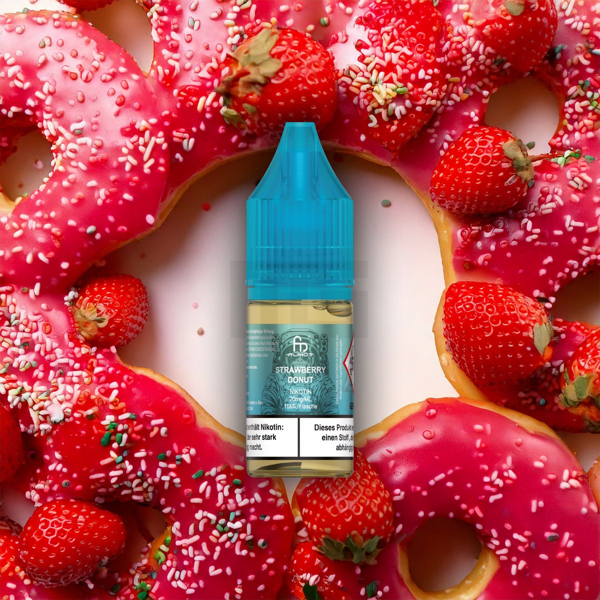 RandM - Tornado - Nikotinsalz-Liquid - 10ml - Strawberry Donut 20mg RandM - Tornado - Nikotinsalz-Liquid - 10ml - Strawberry Donut 20mg