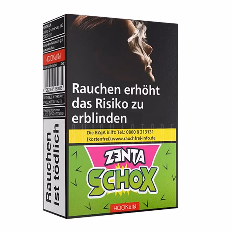 hookain-tobacco-zenta-schox-25g-shisha-tabak Hookain Tobacco - Zenta Schox - 25g