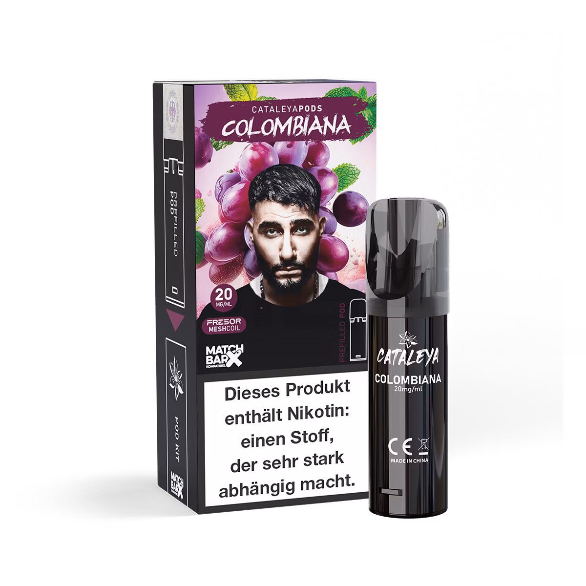 Cataleya - Prefilled-Pod - Colombiana | Paketgröße : ein Stück