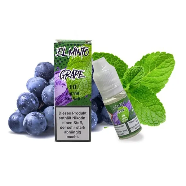 El Minto - Nikotinsalzliquids - 10ml - Grape - 10mg El Minto - Nikotinsalzliquids - 10ml - Grape - 10mg