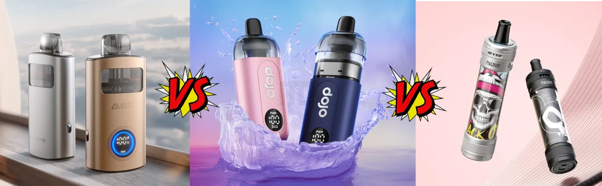 Big Puff Battle: Dojo Blast X vs. Avata vs. Magnum – Wer gewinnt?