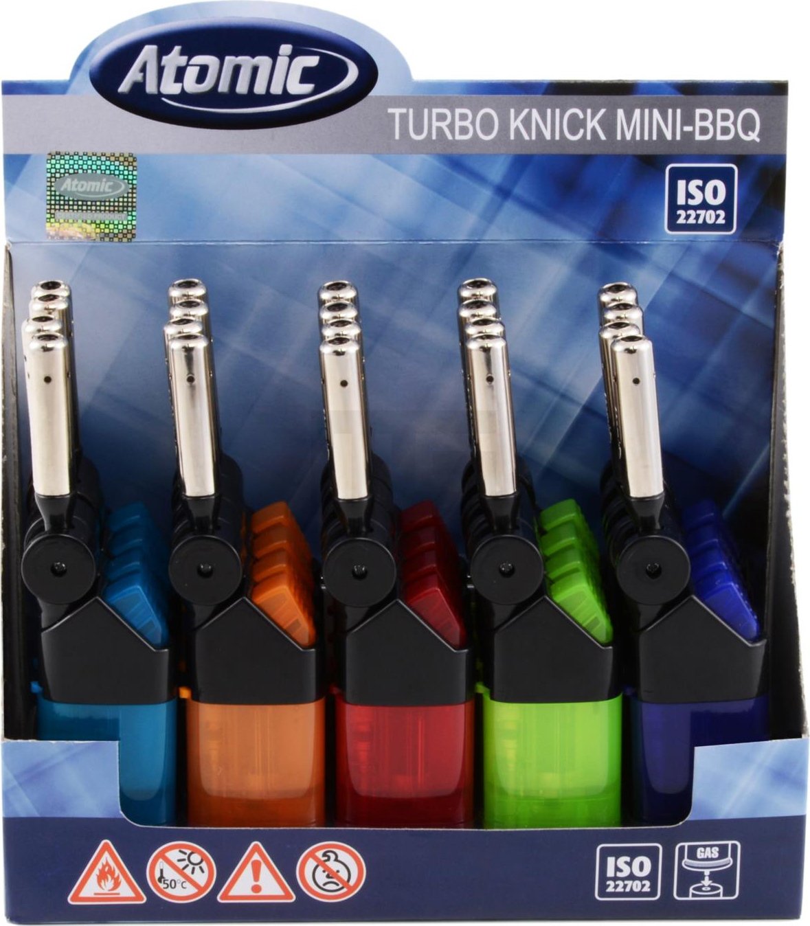 Atomic - Mini BBQ Knick - Jet Flame