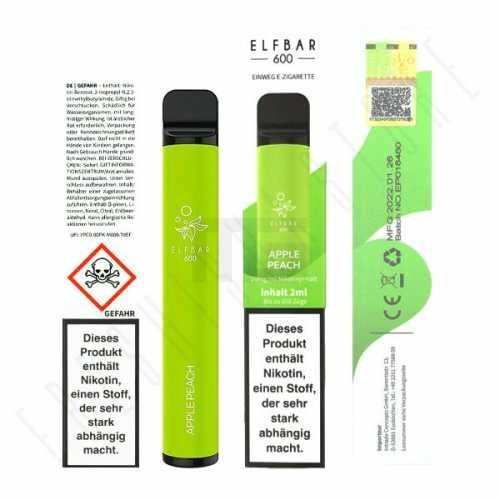 Elf Bar 600 - Apple Peach 20mg