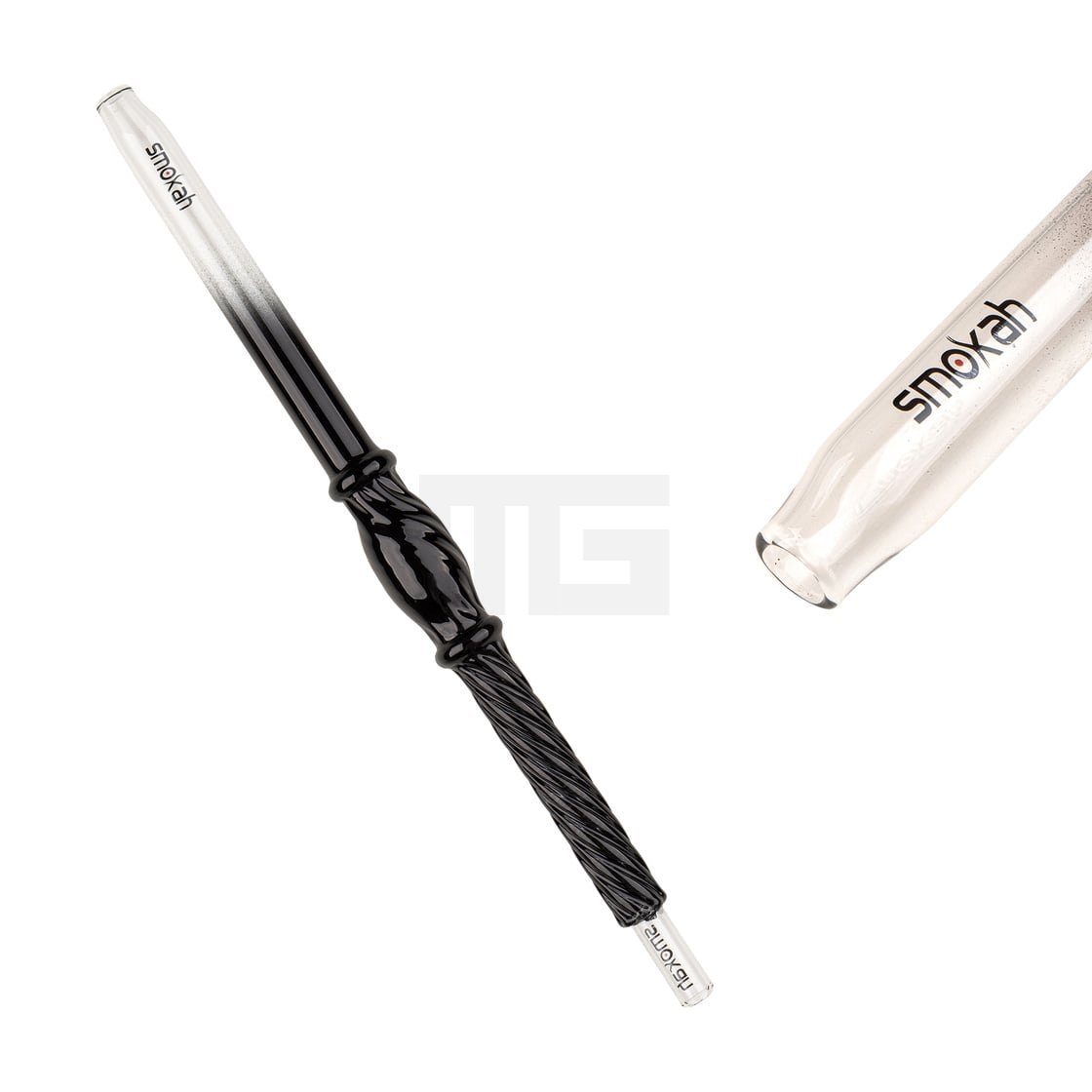 Smokah - Glasmunstück - Balance - Black Smokah - Glasmunstück - Balance - Black